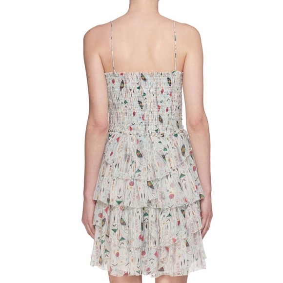 Isabel Marant Étoile Elma Convertible Silk Dress in Ecru - Picture 2 of 16